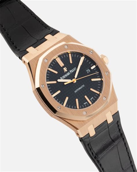 audemars piguet 41mm royal oak rose gold watch|audemars piguet royal oak cost.